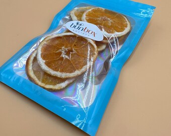 Dehydrated Orange Slices for Bunnies and Small Pets. Treats for bunnies.