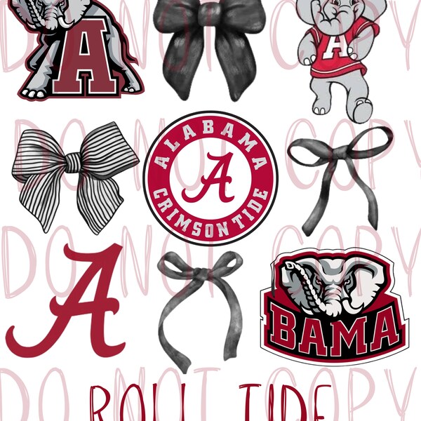 Alabama coquette ribbon PNG file