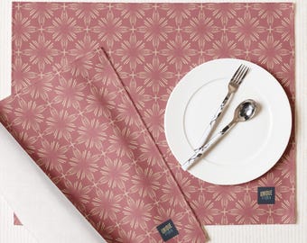 Nostalgia – Dusty Pink Placemat Set of 4