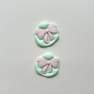 Autocollants pour sceaux de cire avec noeud, Autocollant de sceau de cire, Noeuds 3D, Faire-parts, Saint-Valentin, Carte, Timbre de sceau, Noeud préfabriqué, Cachet de cire préfabriqué, Sticker pour noeud