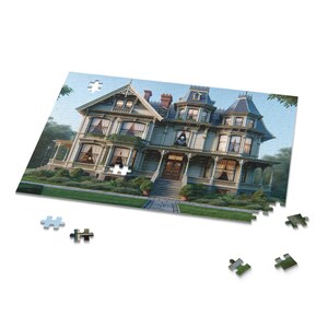 Victorian Home With a Sinister Secret Hyper-realistic Jigsaw Puzzle