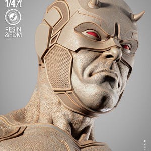 Daredevil Bust - Etsy