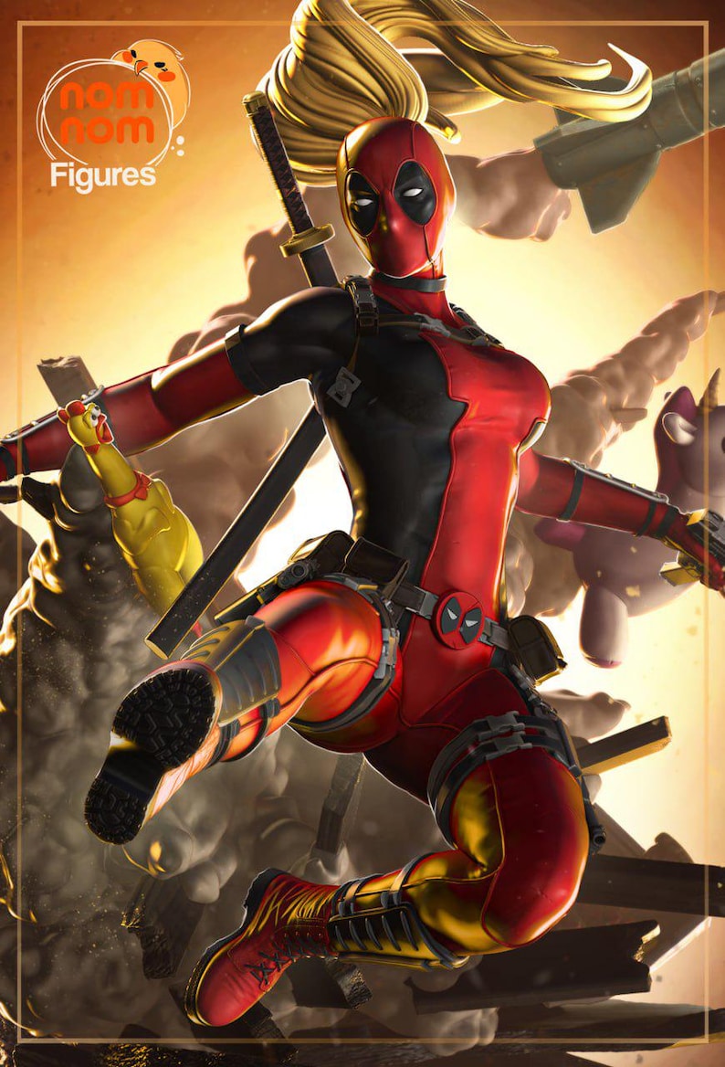 Marvel Gallery: Estatua De PVC Deadpool Y Wolverine Movie Deadpool