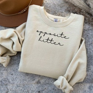 Opposite Hitter  Volleyball Unisex Heavy Blend™ Crewneck Sweatshirt