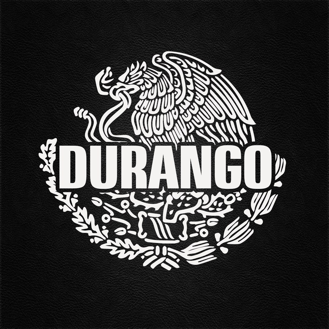 Durango Escudo Mexicano Decal / Aguila Mexicana / Orgullo Mexicano