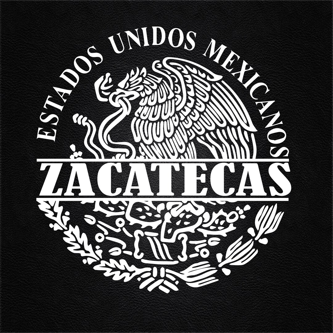 Zacatecas Escudo Mexicano Sticker Decal / Aguila Mexicana / Etsy