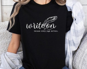 Regali di giornalismo Scrivi su maglietta da giornalista Autore scrittore T-shirt, Scrapbooking, Questioni, Natale, Ideale, Divertente, Giornalismo, Giornalista, Notizie, Giorno
