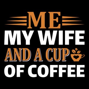 Kaffe- och muffinsälskares t-shirtdesign: Mammakaffe MOKUPS