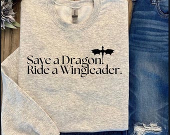 Dragon Rider Sweatshirt: Fourth Wing Inspired Fantasy Apparel