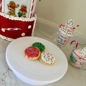 Fake Christmas Sugar Cookie for Tiered Tray, Display or Photo Prop