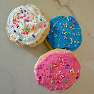 Fake Sprinkled Sugar Cookie for Tiered Tray, Display or Photo Prop