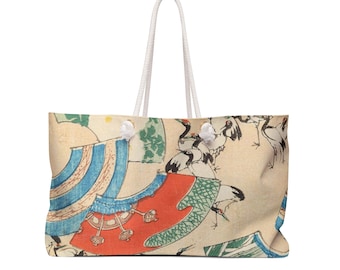 Sac week-end japonais || Grand sac pour tout || Sac de plage || J49