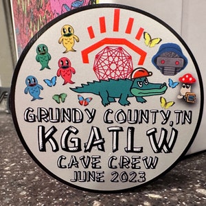 Cave Crew June 2023 Magnet - King Gizzard and the Lizard Wizard Magnet