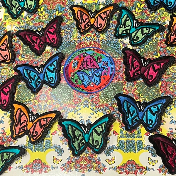 Blue, Fuchsia, Orange, Green Morpho Patch - King Gizzard and the Lizard Wizard