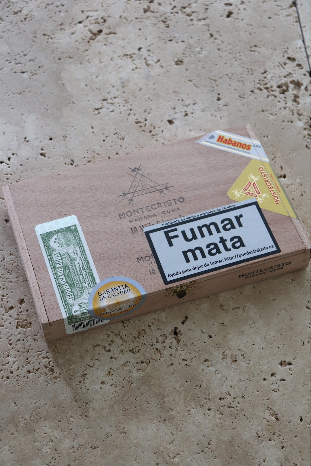 Montecristo Wide Edmundo Cigar Box - Etsy