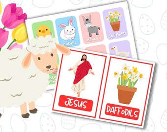 Easter Flashcards for English Learning