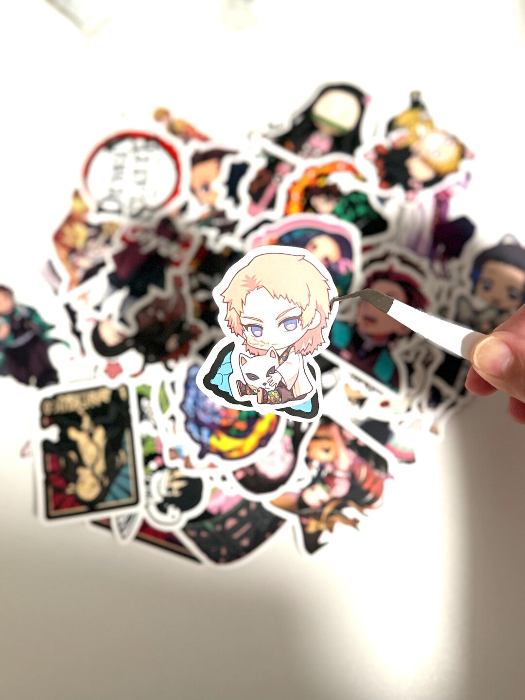 Kawaii Anime Stickers Pack | Laptop, Water Bottle Decals - Etsy