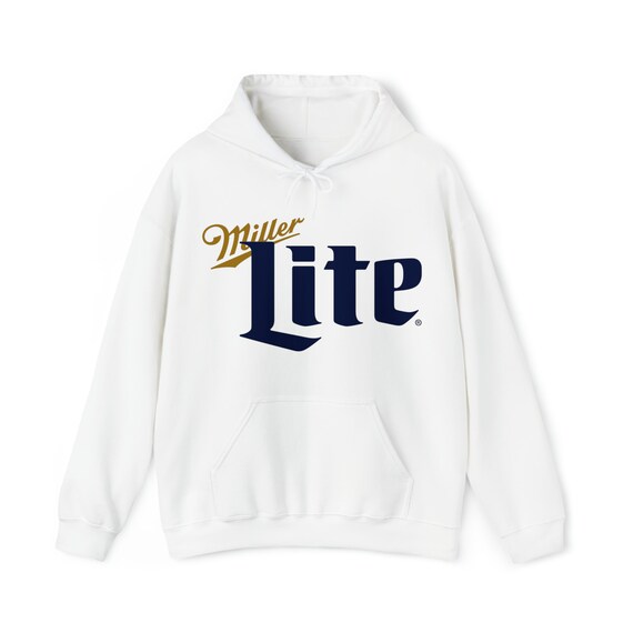 Miller Lite Hooded Sweatshirt Etsy UK