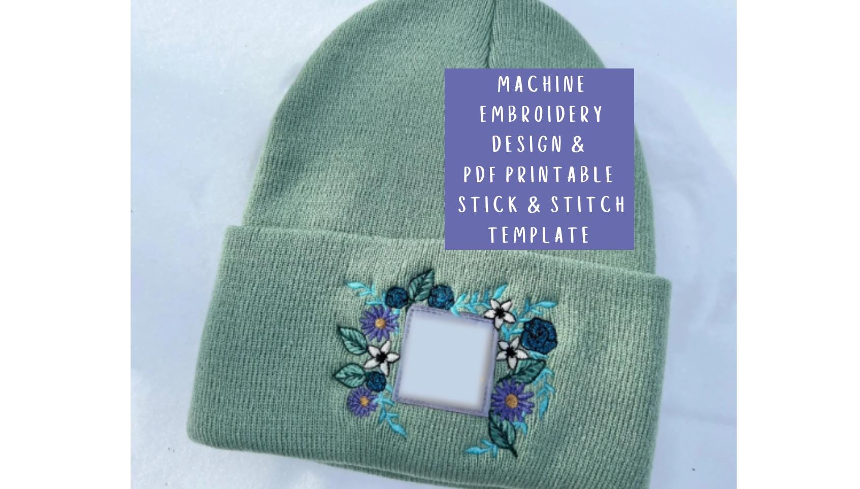 Floral Beanie - Etsy