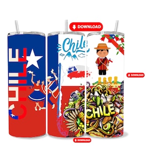 CHILE. Descarga Digital. PNG