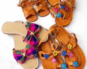 Handmade Leather Sandals – Artisan Honduras – Durable, Comfortable, Unique Gift.
