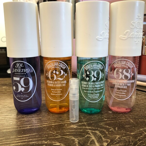 SOL DE JANEIRO parfummonsters 39, 59, 71, 62, 68