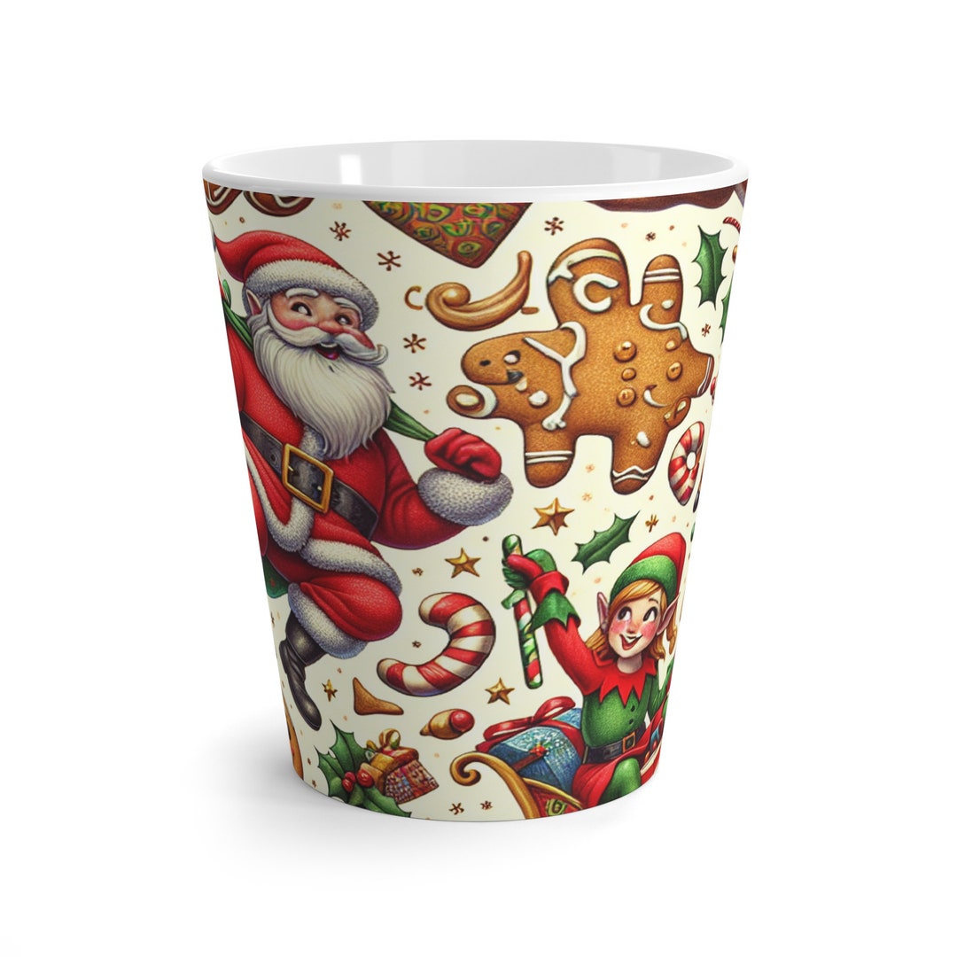 Yiding Christmas 3d Santa Claus Ceramic Mug Coffee Cup Mugs Winter