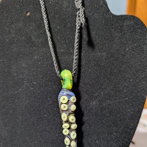 Handmade Glass Tentacle Pendant