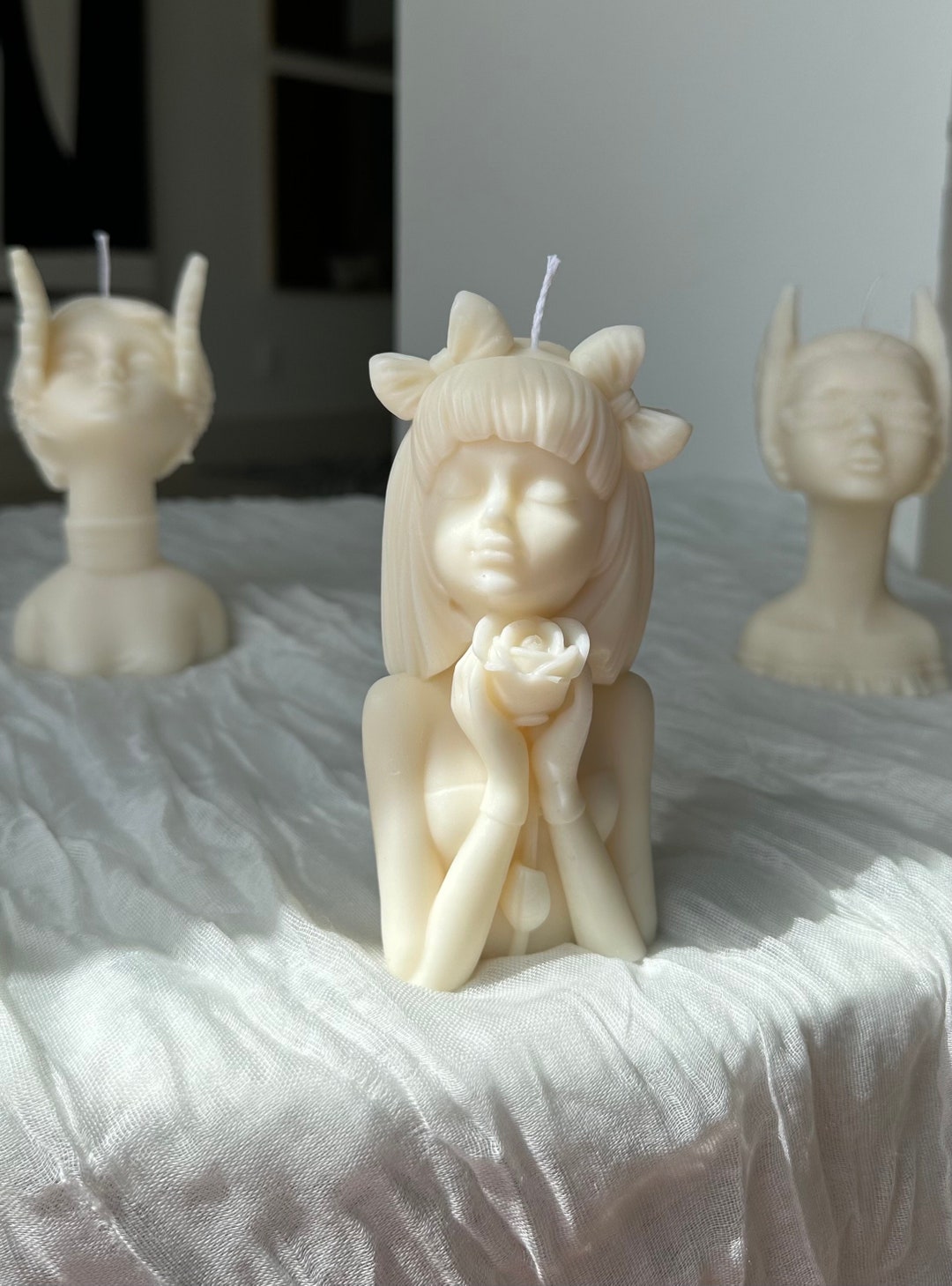 Large Woman Candle Woman Body Shape Candle Handpoured Etsy