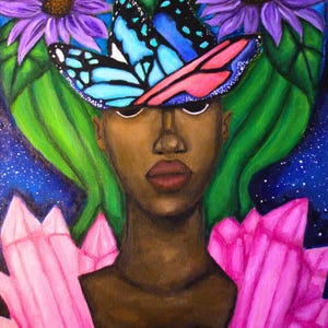 Black Artwork, Original African American Art, Original Paintings, African American Art, Home Decor, Wall Hangings, Wall Art, black art