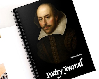 Diario de poesía de Shakespeare / Cuaderno de espiral