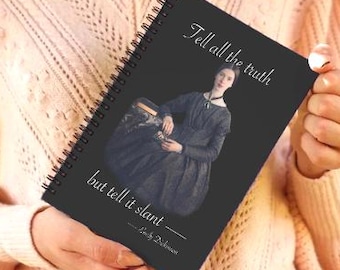 Cuaderno espiral de Emily Dickinson / Di toda la verdad, pero dila de forma oblicua