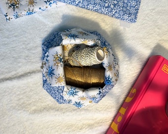 Christmas Fabric Basket