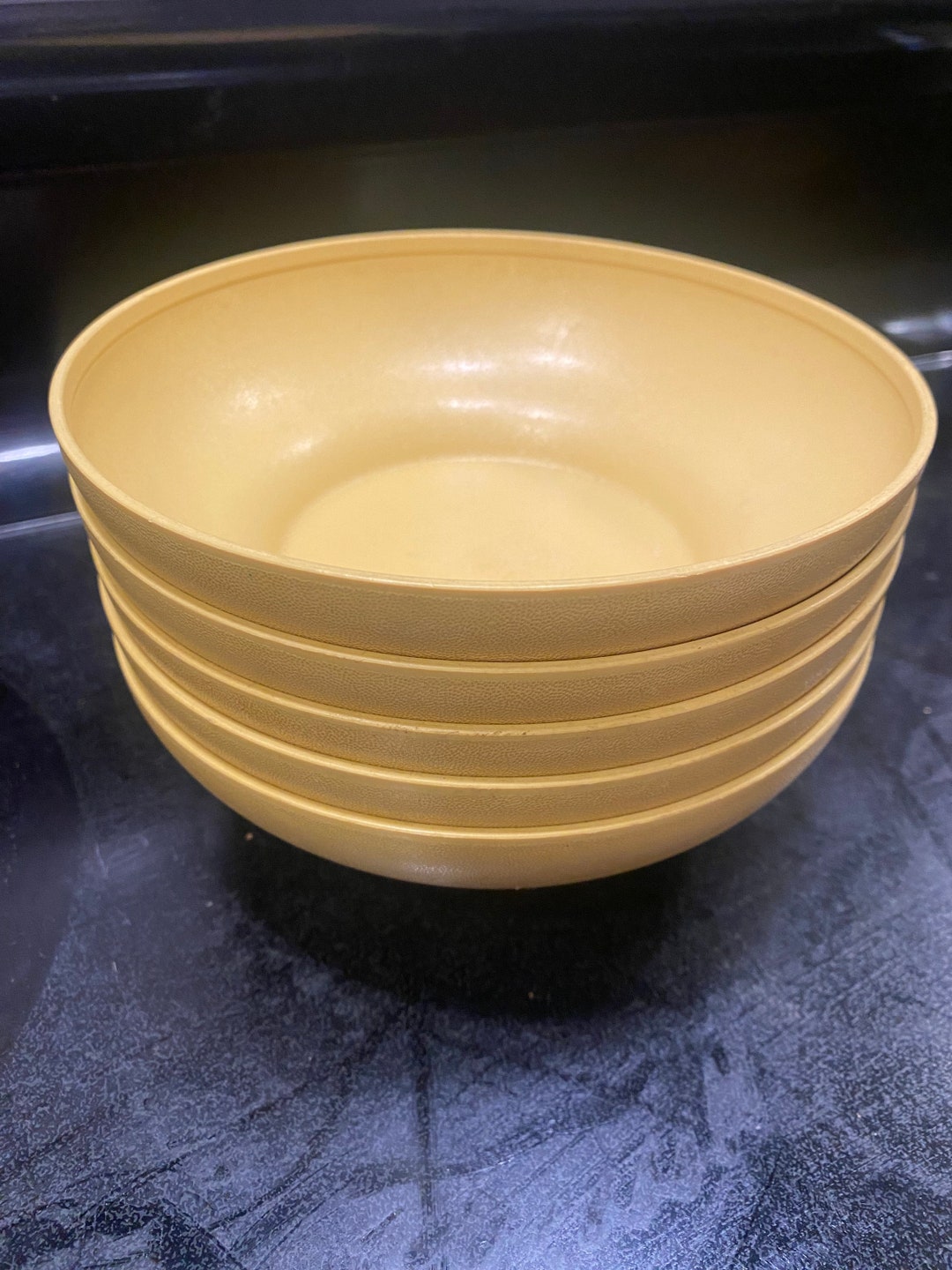 Set of 5 Vintage Tupperware Cereal Bowls Etsy