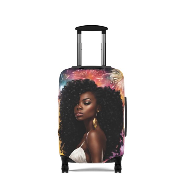 Black Girl Magic Luggage Etsy