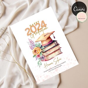 She Did It Graduation Invitation, Graduation Invitation Template ...