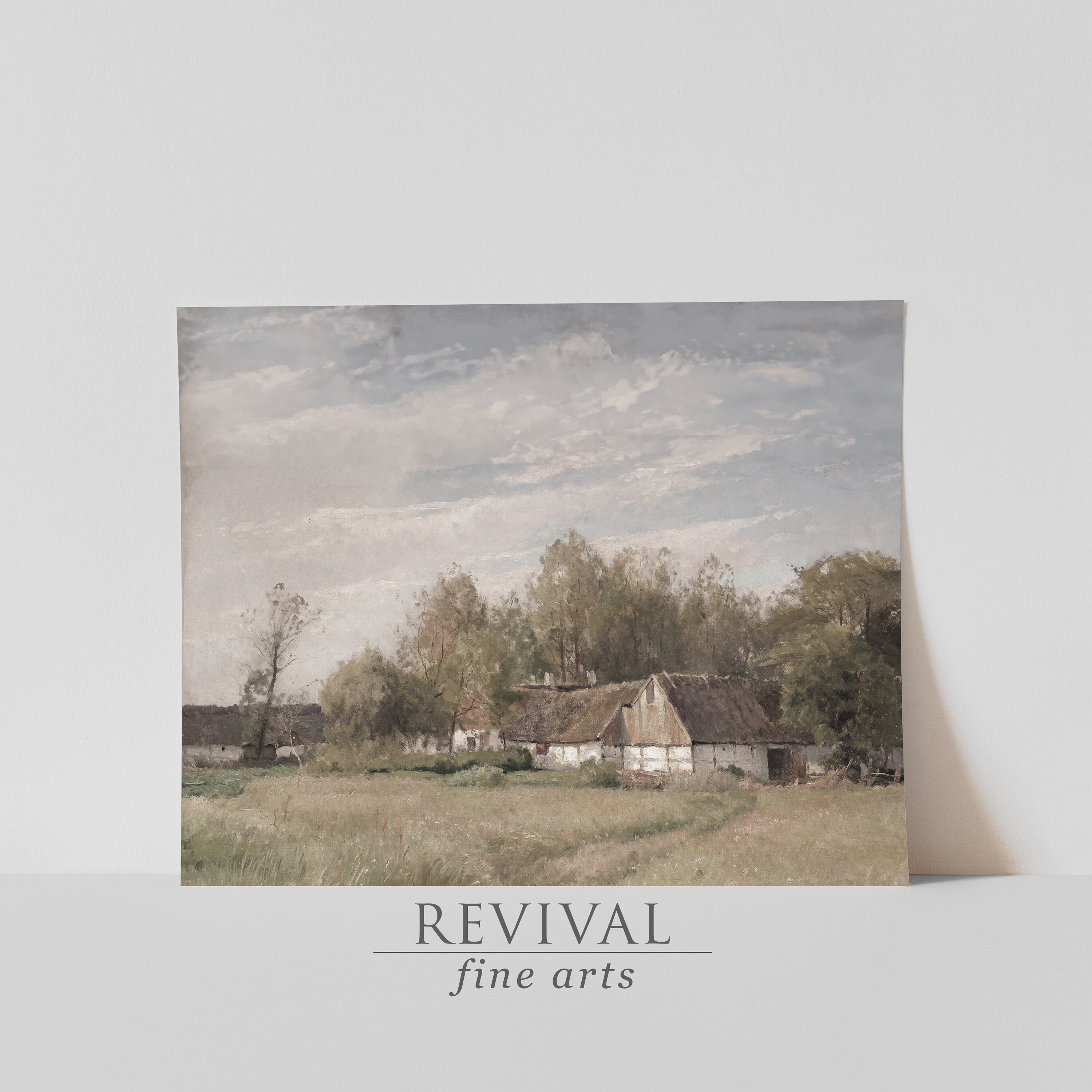 Framed Photo Rural Area PHYSICAL Framed or Unframed Vintage Countryside | Rural Homestead ...