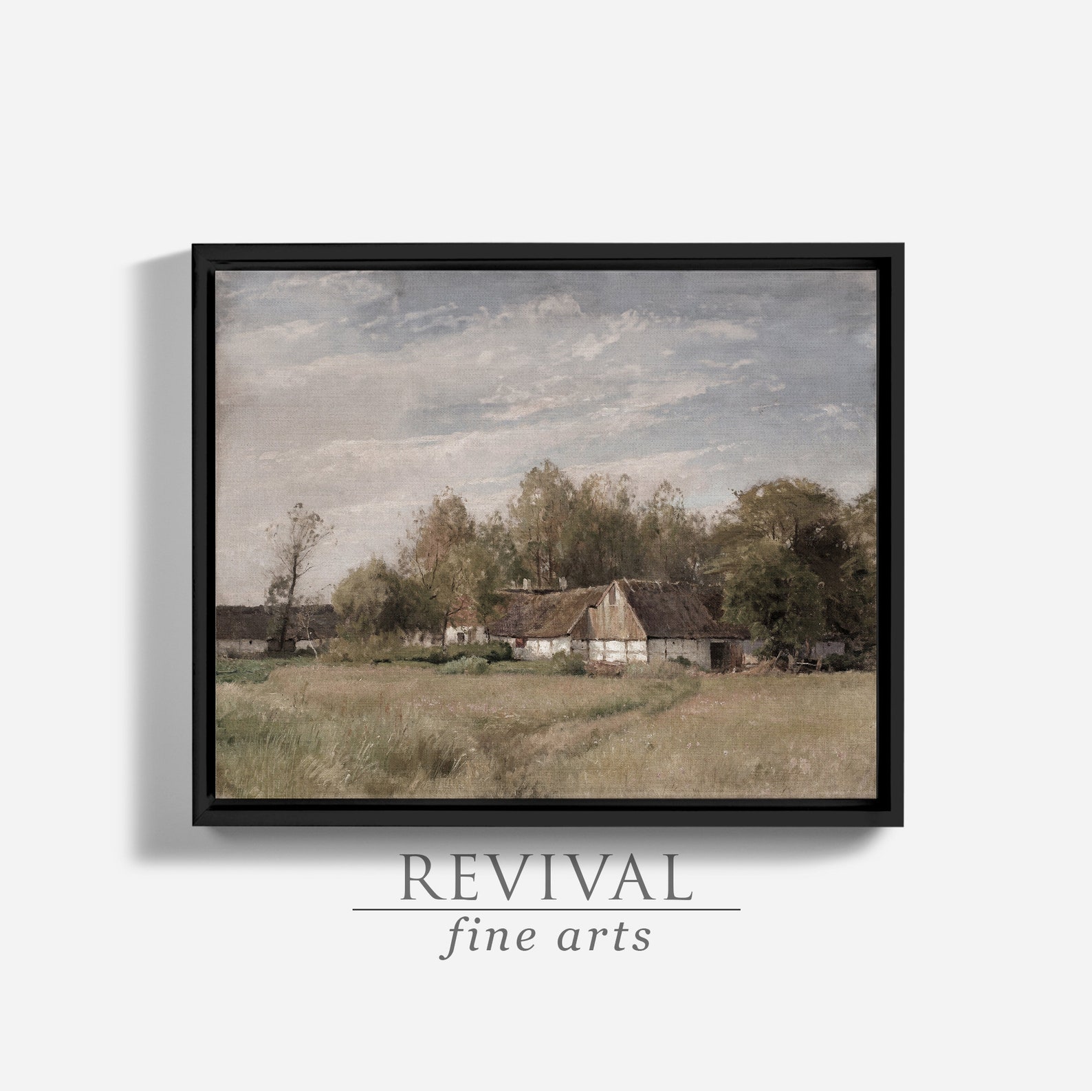 Framed Photo Rural Area PHYSICAL Framed or Unframed Vintage Countryside | Rural Homestead ...