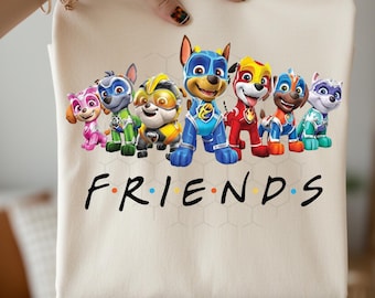 Mighty Rettungswelpe Freunde PNG