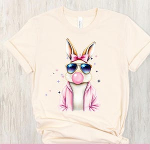 Easter Bunny PNG for shirts | Cute Rabbit Clipart | Digital Bunny Sticker | Instant Download