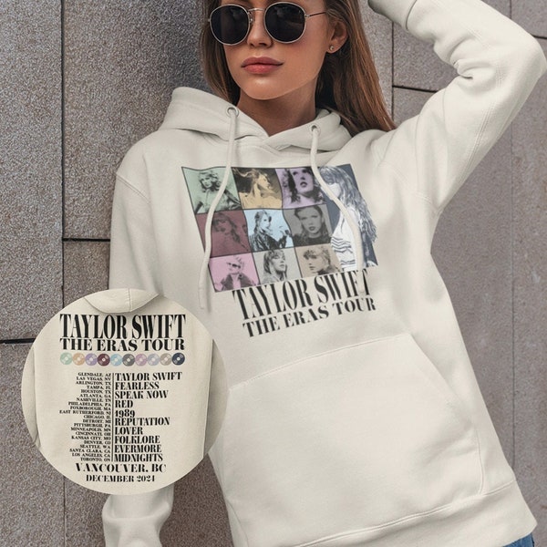 Eras Tour Canada Hoodie | Taylor Swift Hoodie | Eras Tour Merch | Swiftie Merch | Taylor Swift Gift | Toronto & Vancouver