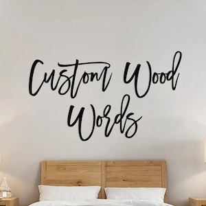 Custom Wood Words,Personalized Backdrop Sign,Wooden First Birthday Party Sign,Custom Business Logo Sign,wood wall letters gift,cyber sales