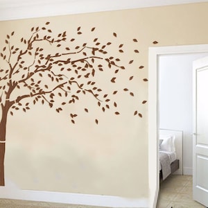 Tree Wood Wall Art,Tree Of Life Wall Decor,Large Wooden tree with birds Wall Art,aesthetic room decor,Housewarming Decoration,Christmas gift