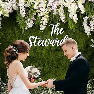 Placa de nome de família de grama de casamento personalizada, placa de casamento de madeira, fundo de casamento, placa de sobrenome, placa de fundo de parede de grama, placa de parede de vegetação, presente
