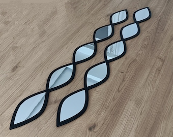 Water Drop Acrylic Mirror Wooden Wall Art,3D wall mirror Wall Decor,Mirror Wood Sign ,christmas gift, New home gift,Modern Mirror Home Decor