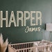 Custom Wood Name Sign Letters For Nursery, Crib, Or Home Decor – Handmade Birch, Personalize With Any Name