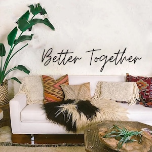 Better Together Backdrop wood Sign,Wooden Better Together Wall Art,Wedding Backdrop Sign, Better Together Wedding Sign,Engagement Decor