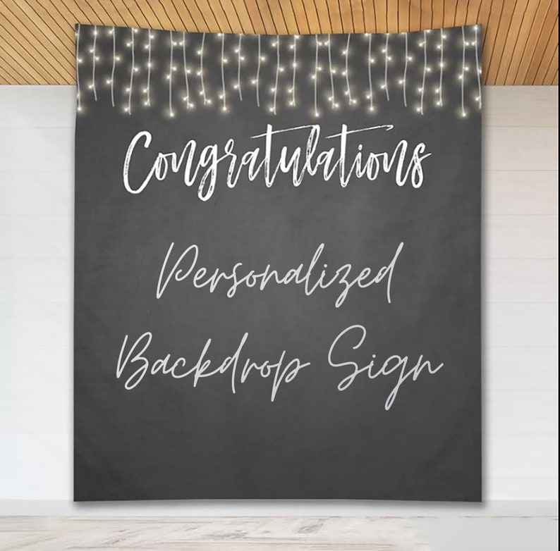 Personalized Backdrop Sign,wooden Birthday Yard Sign,first Birthday ...