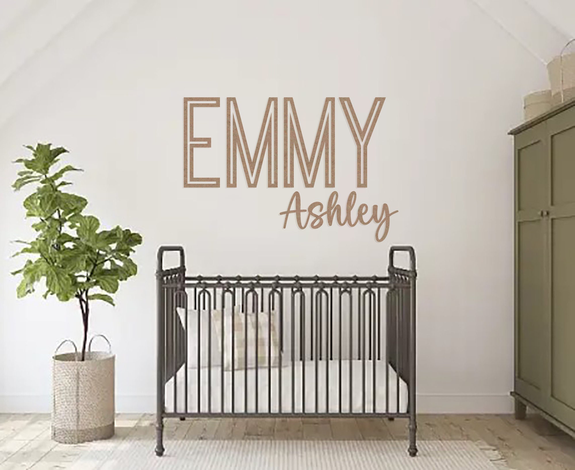 Custom Wood Name Sign,nursery Wall Art,custom Wood Letters,name Word ...