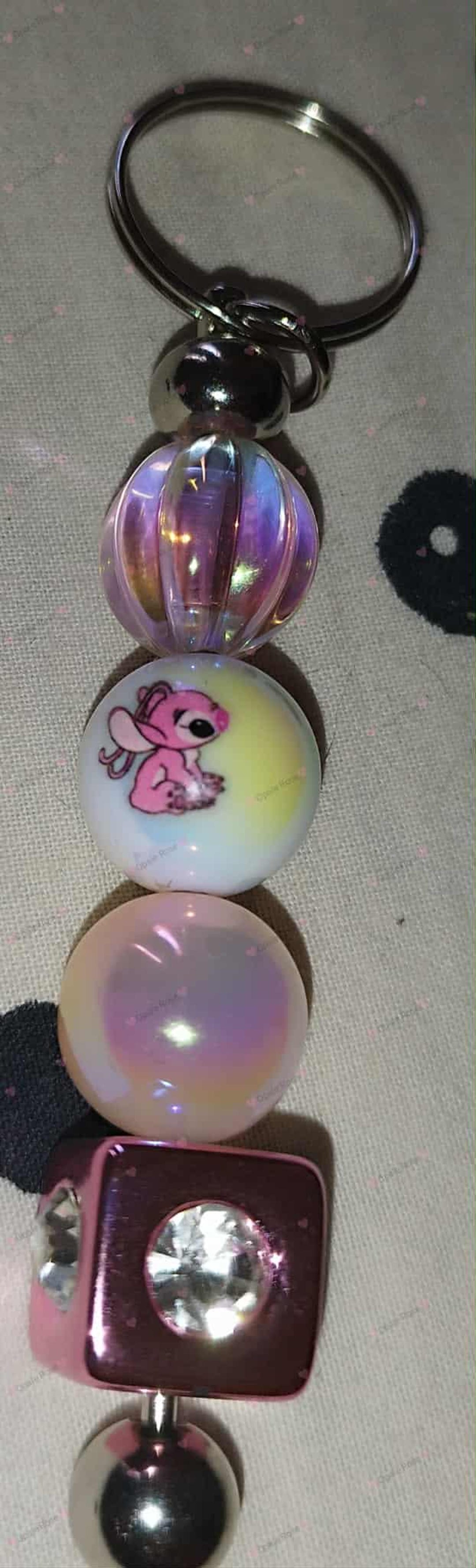 Stitch and Angel Inspired Keyrings - 4 to Choose From - Unique and ...